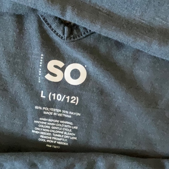 SO Black and Blue Short Sleeve Tees - Picture 8 of 8